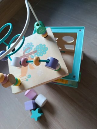 Cubo de actividades juguete Montessori bebe