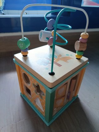 Cubo de actividades juguete Montessori bebe