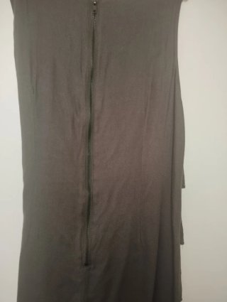 Vestido Midi Charlestón Verde Oliva