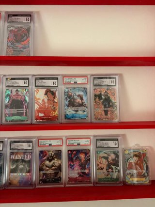 Colección de cartas One Piece Graduadas