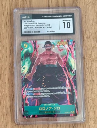 Colección de cartas One Piece Graduadas