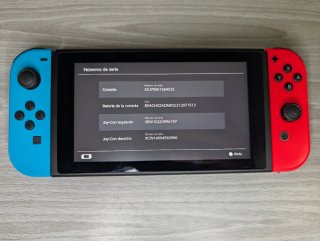 Nintendo Switch Azul/Rojo con Garantía