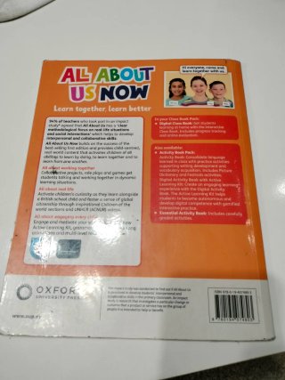 Libro Inglés All About Us Now 4 Oxford