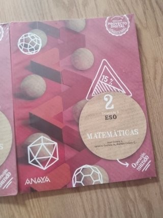 Matemáticas 2o de ESO