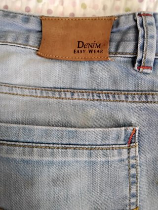 Pantalón corto vaquero azul Talla L