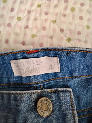 Pantalón corto vaquero azul Talla L
