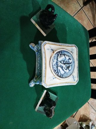 Joyero Cerámica Capodimonte y Figuras