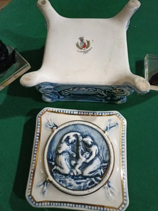 Joyero Cerámica Capodimonte y Figuras
