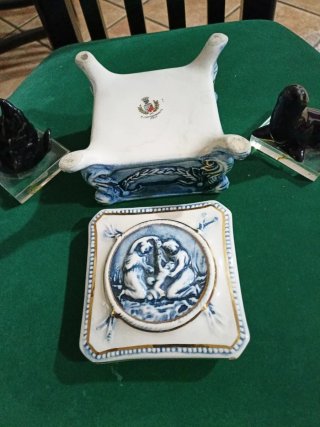 Joyero Cerámica Capodimonte y Figuras