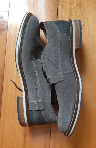 Zapatos Fretz Hombre Grises Ante nº 41