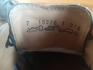 Zapatos Fretz Hombre Grises Ante nº 41