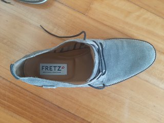 Zapatos Fretz Hombre Grises Ante nº 41