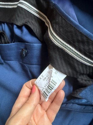 Traje de americana y pantalón azul