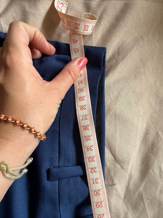 Traje de americana y pantalón azul