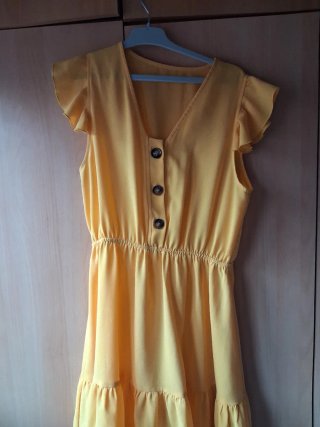 Vestido de Verano Amarillo