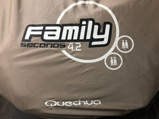 Tienda campaña familiar Quechua Family Seconds 4.2