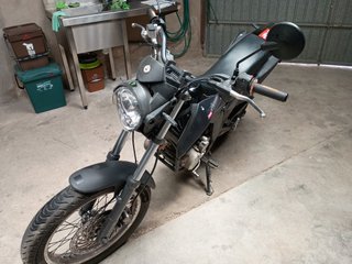 Derbi Cros-City Supermotard Negra