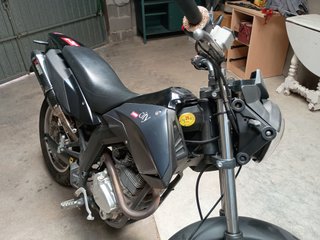 Derbi Cros-City Supermotard Negra