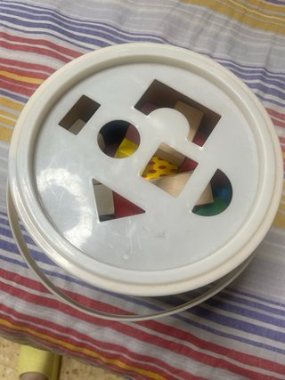 Cubo Clasificador Formas Madera