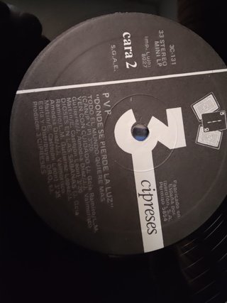 Vinilo P.V.P. - Donde Se Pierde La Luz