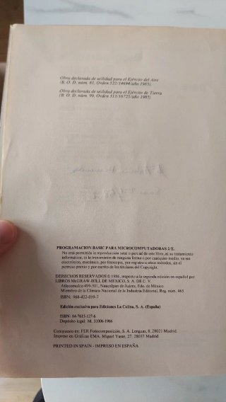 Programación BASIC para microcomputadoras. 2 Ed.