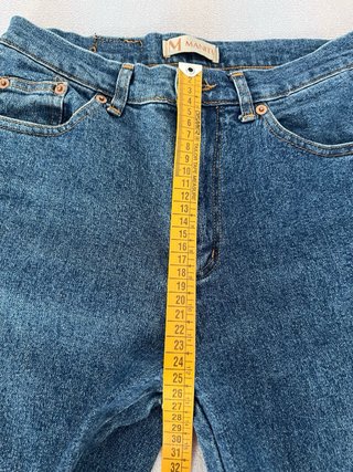 Pantalón vaquero recto mujer