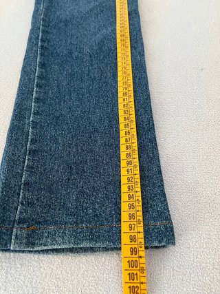 Pantalón vaquero recto mujer