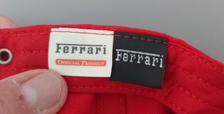 Gorra Ferrari F1 Oficial Roja