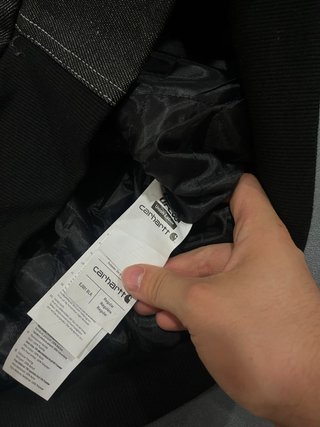 Chaqueta Carhartt Reworked Yankees Gris