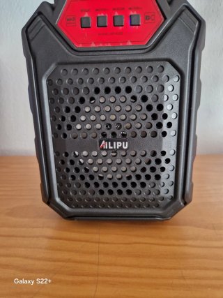 Altavoz Portátil Ailipu Negro/Rojo nuevo!