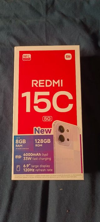 Xiaomi Redmi 15C 128GB Verde Caja Precintada