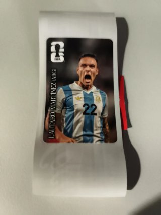 Sticker Coca Cola Lautaro Martínez 2026