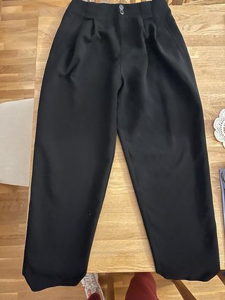 Pantalones Zara Negros Talla 36