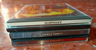 Lote 3 Juegos PC: Arkanoid, Gabriel Knight 3, Mad