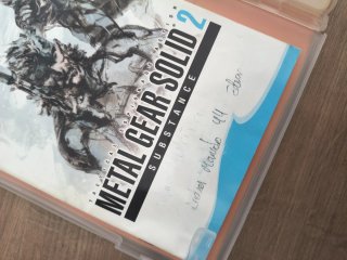 Metal Gear Solid 2 Substance PS2