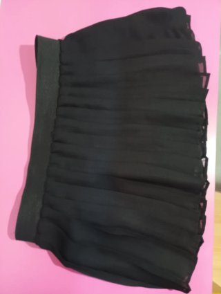 Falda elástica negra