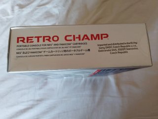 Consola Retro Champ Portátil Blanca