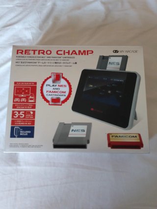 Consola Retro Champ Portátil Blanca