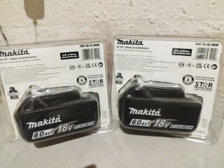 2 Baterías Makita LXT 18V 6.0Ah