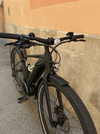Bicicleta Eléctrica Giant Negra