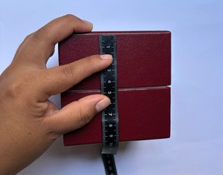 Astuccio per orologi Gucci in rosso Bordeaux