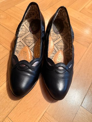 Zapatos Salón Relaxpies Piel Negro Talla 36