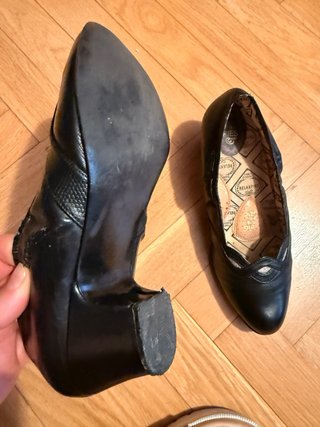 Zapatos Salón Relaxpies Piel Negro Talla 36