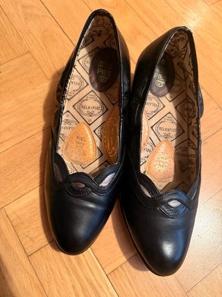 Zapatos Salón Relaxpies Piel Negro Talla 36