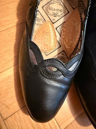 Zapatos Salón Relaxpies Piel Negro Talla 36