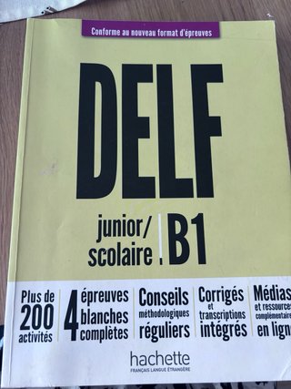 DELF junior/scolaire B1 Conforme au nouveau for...