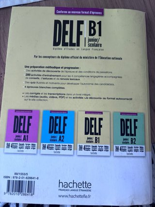 DELF junior/scolaire B1 Conforme au nouveau for...