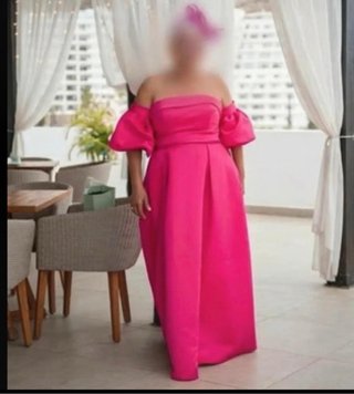 Vestido Rosa Clará RAS Fucsia Talla 44