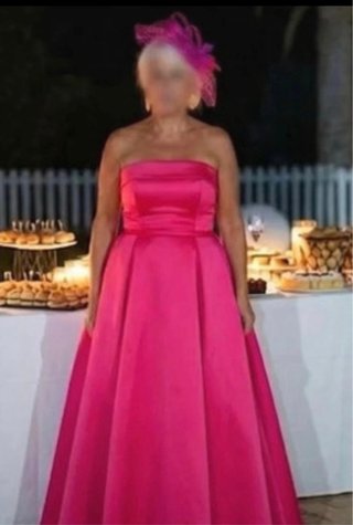 Vestido Rosa Clará RAS Fucsia Talla 44