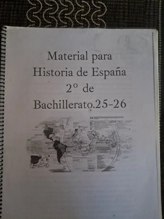 Libro de Historia de 2 de bachillerato para la PAU
